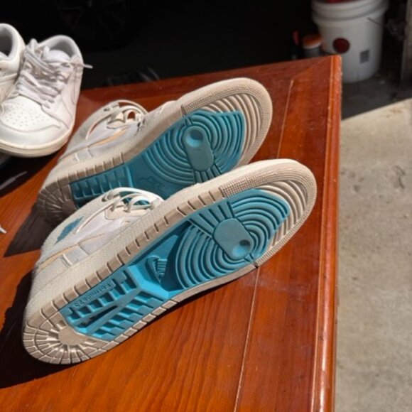 Nike Jordan 1 Zoom CMFT 2 - Orewood Brown Bright Citrus Sail - Picture 6 of 6